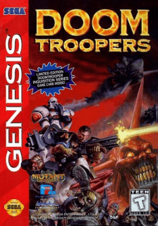 Mutant Chronicles: Doom Troopers — обложка