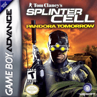 Tom Clancy's Splinter Cell: Pandora Tomorrow — обложка