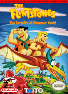 The Flintstones: The Surprise at Dinosaur Peak — обложка
