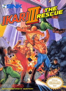 Ikari Warriors III: The Rescue — обложка