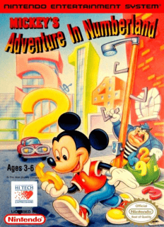 Mickey's Adventures in Numberland — обложка