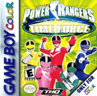 Power Rangers: Time Force — обложка