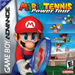 Mario Tennis: Power Tour — обложка