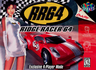 Ridge Racer 64 — обложка