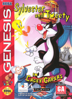 Sylvester and Tweety in Cagey Capers — обложка