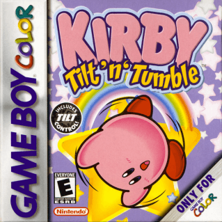 Kirby Tilt 'n' Tumble — обложка