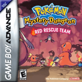 Pokémon Mystery Dungeon: Red Rescue Team — обложка