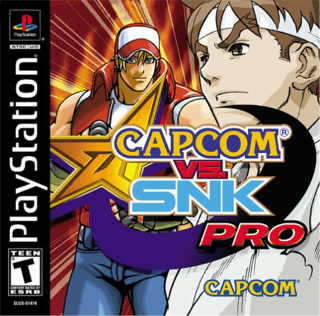 Capcom VS SNK: Pro — обложка