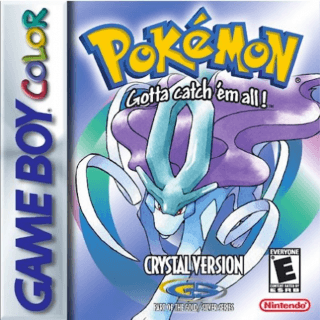 Pokémon Crystal Version — обложка