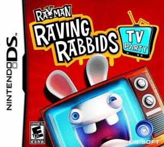 Rayman Raving Rabbids TV Party — обложка