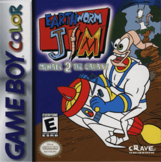 Earthworm Jim: Menace 2 the Galaxy — обложка
