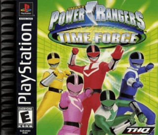 Power Rangers Time Force — обложка