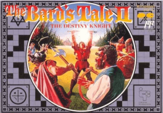 The Bard's Tale II: The Destiny Knight — обложка