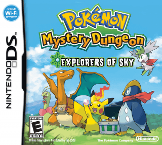 Pokémon Mystery Dungeon: Explorers of Sky — обложка