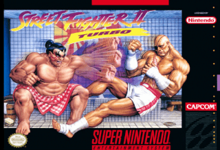 Street Fighter II Turbo: Hyper Fighting — обложка