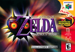 The Legend of Zelda: Majora's Mask — обложка