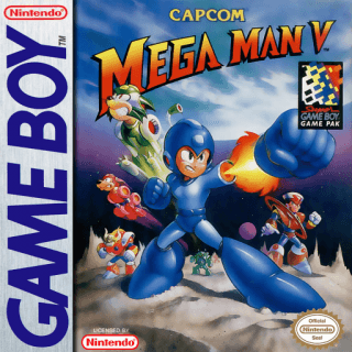Mega Man V — обложка