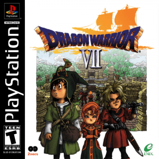 Dragon Quest VII — обложка