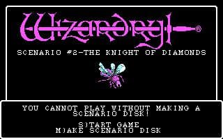 Wizardry: Knight of Diamonds — обложка