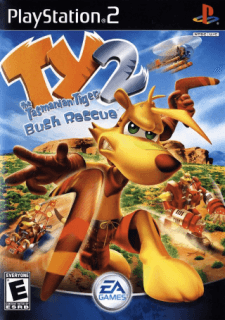 Ty the Tasmanian Tiger 2: Bush Rescue — обложка