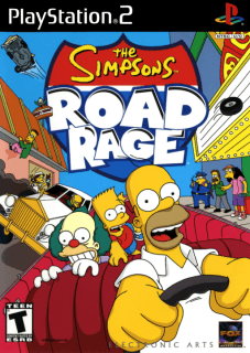 The Simpsons: Road Rage — обложка