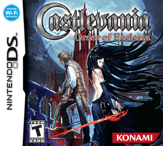 Castlevania: Order of Ecclesia — обложка