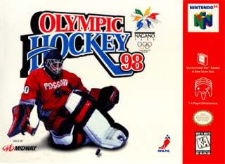 Olympic Hockey '98 — обложка