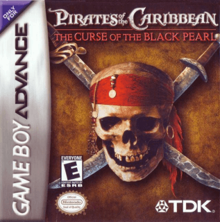 Pirates of the Caribbean: The Curse of the Black Pearl — обложка