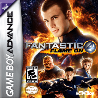 Fantastic Four: Flame On — обложка