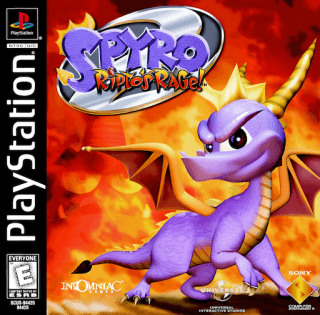 Spyro 2: Ripto's Rage! •Spyro 2: Gateway to Glimmer — обложка