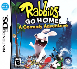 Rabbids Go Home — обложка
