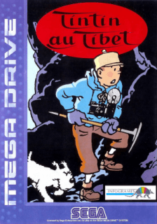 Tintin in Tibet — обложка