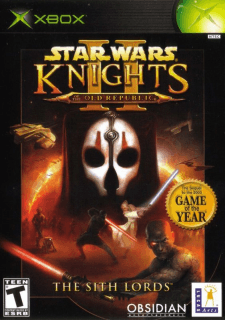 Star Wars Knights of the Old Republic II: The Sith Lords — обложка