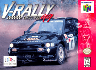 V-Rally: Edition '99 — обложка