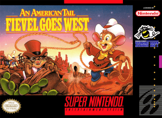 An American Tail: Fievel Goes West — обложка