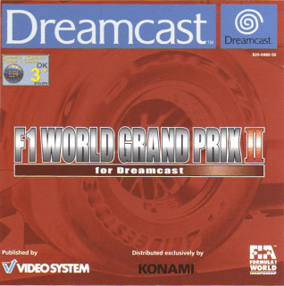 F1 World Grand Prix II — обложка