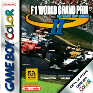 F1 World Grand Prix II — обложка