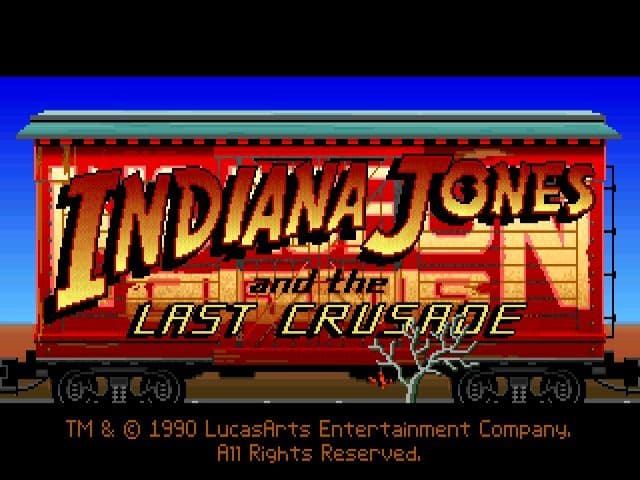 Indiana Jones and the Last Crusade - The Graphic Adventure — обложка