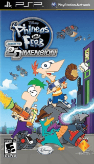 Phineas and Ferb: Across the 2nd Dimension — обложка
