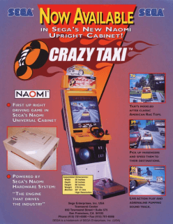 Crazy Taxi — обложка