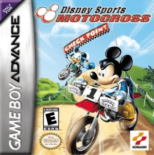 Disney Sports Motocross — обложка