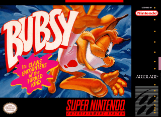 Bubsy in Claws Encounters of the Furred Kind — обложка