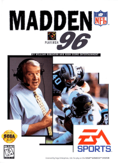 Madden NFL '96 — обложка