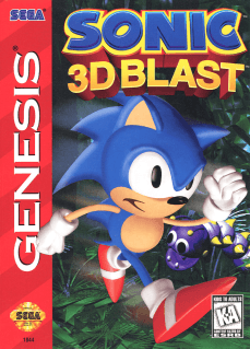 Sonic 3D Blast — обложка