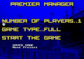 Premier Manager II — обложка