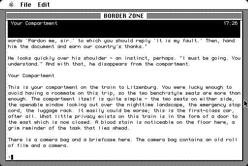 Border Zone — обложка