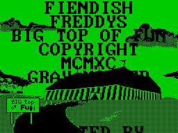 Fiendish Freddy’s Big Top o’Fun — обложка