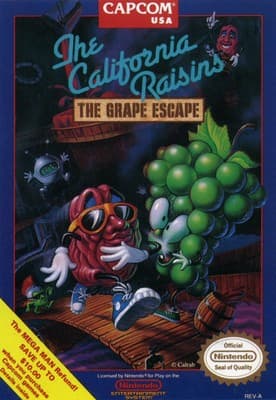 The California Raisins: The Grape Escape — обложка