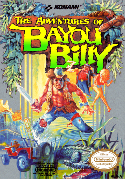 The Adventures of Bayou Billy — обложка