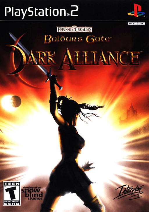 Baldur's Gate: Dark Alliance — обложка